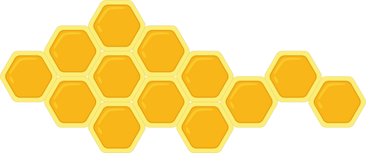 Bee hive nest house hexagonal